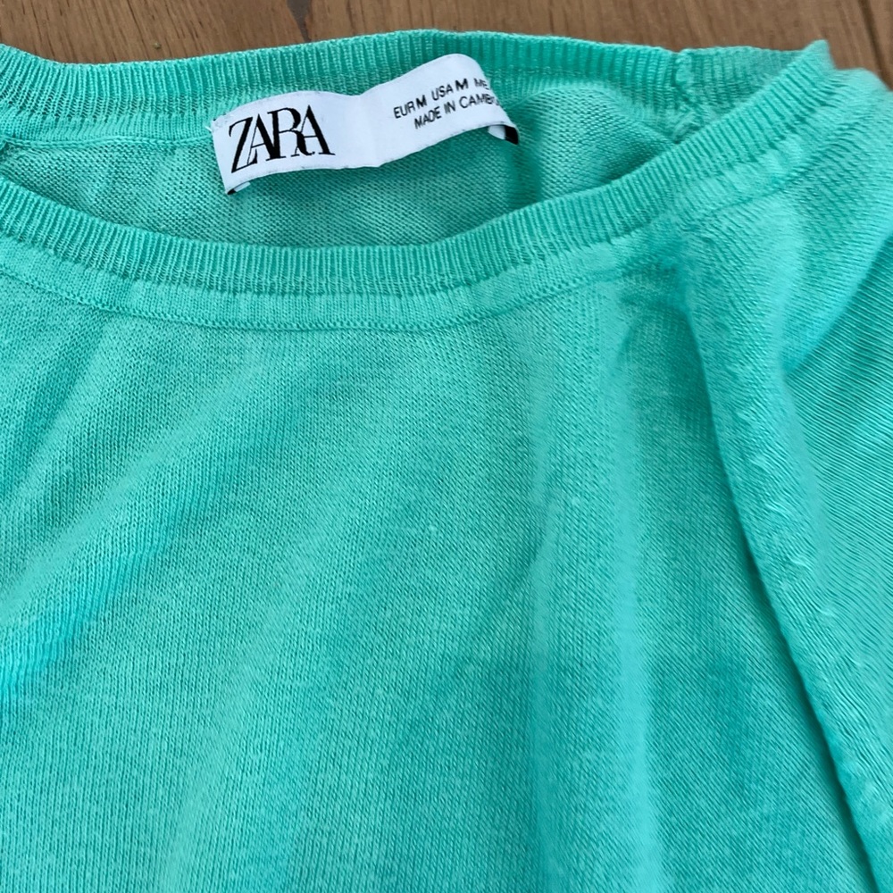 Zara thin crew sweater